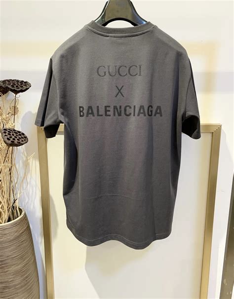 gucci per balenciaga t-shirt|gucci x balenciaga bag.